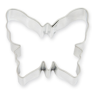 Ausstecher Schmetterling klein Keksausstecher Pltzchenform, 4.5 cm, Edelstahl