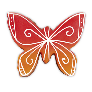 Ausstecher Schmetterling Keksausstecher Pltzchenform, ca. 6 cm, Edelstahl rostfrei