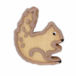 Ausstecher Eichhörnchen Keksausstecher Plätzchenform, 6 cm, Edelstahl