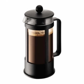 Bodum KENYA Kaffeebereiter, 3 Tassen 0.35 l, schwarz