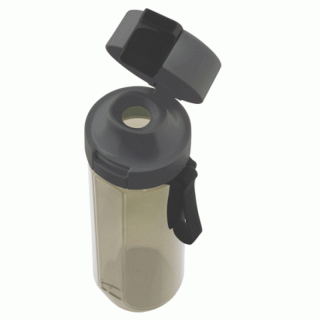 Trinkflasche Maison, Kunststoff, ca. 765 ml, schwarz