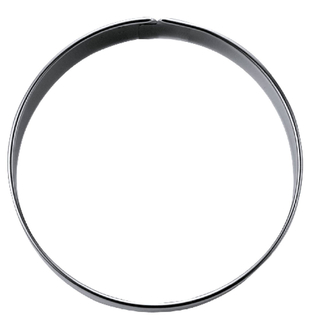 Ausstecher Ring Kreis 9 Keksausstecher Plätzchenform, Edelstahl rostfrei, ca. Ø 9 cm