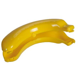 Aufbewahrungsbehälter Banane, ca. 20 cm, gelb, Kunststoff