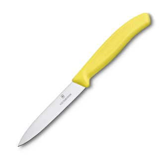 Victorinox Gemüsemesser Küchenmesser, glatte Klinge ca. 10 cm, gelb