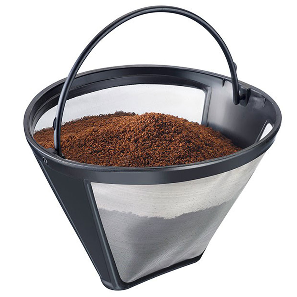 Kaffee-Dauerfilter Permanentfilter 2 Stück Ø 11,7cm bis 12 Tassen Spülmaschinen 