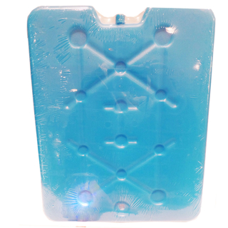 extra großer Kühlakku Kühlelement Kühlplatte XL, Kunststoff gefüllt, ca. 32 x 25.5 x 1 cm, in blau oder rot, 1 Stück