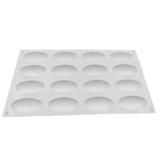 Backform Motivbackform Muffinform NIGIRI, 16 Mulden, 100% Silikon, ca. 30 x 17.5 x 2.5 cm, weiß