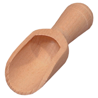Mehlschaufel klein, Holzmehlschaufel Teeschaufel Gewürzschaufel, Holz 7,5 cm