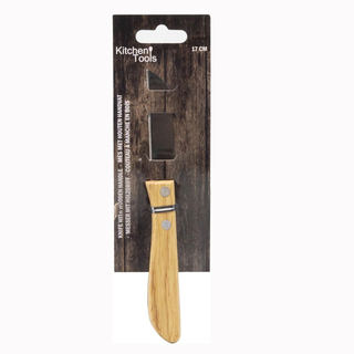 Obstmesser Universalmesser Küchenmesser, Edelstahl/Holzgriff, Klingenlänge ca. 7 cm