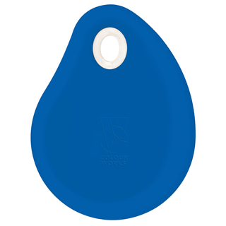 Flexibler Schaber blau, Teigschaber Schlesinger ca 13 cm x 10 cm &ndash; Silicon