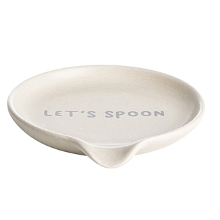 Lffelablage Lffelunterlage Kochlffelhalter  Lets spoon, Keramik rund