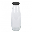 Milchflasche, Glas, ca. 500ml