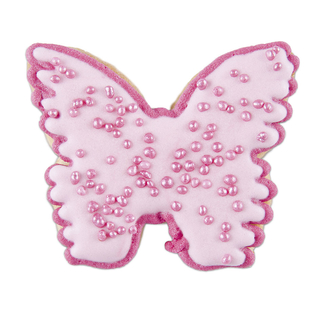 Ausstecher Schmetterling Keksausstecher Plätzchenform, ca. 6 cm, Edelstahl rostfrei